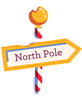 North Pole sign